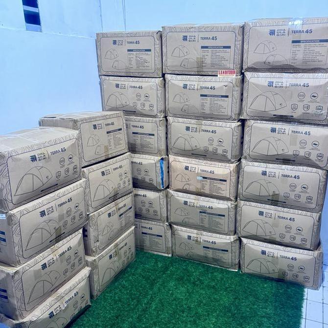 Tenda Dhaulagiri Terra 45 Reborn Kemping Outdoor Gunung 4 5 P Orang Dome Camping Pramuka