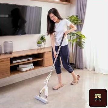 CASHBACK - PROCLEAN Alat Pel PVA Mop Tipe Klip Gagang Teleskopik - Krem