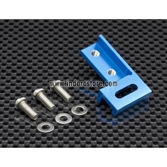 Tamiya Cc-01 Alloy Servo Mount Silver