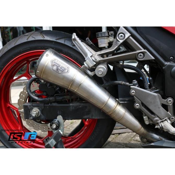 New Knalpot R9 GP Series Ninja 250 Fi Old Full System
