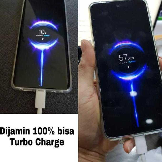 ORIGINAL ADAPTOR CHARGER XIAOMI REDMI NOTE 9 PRO 33W TURBO CHARGE