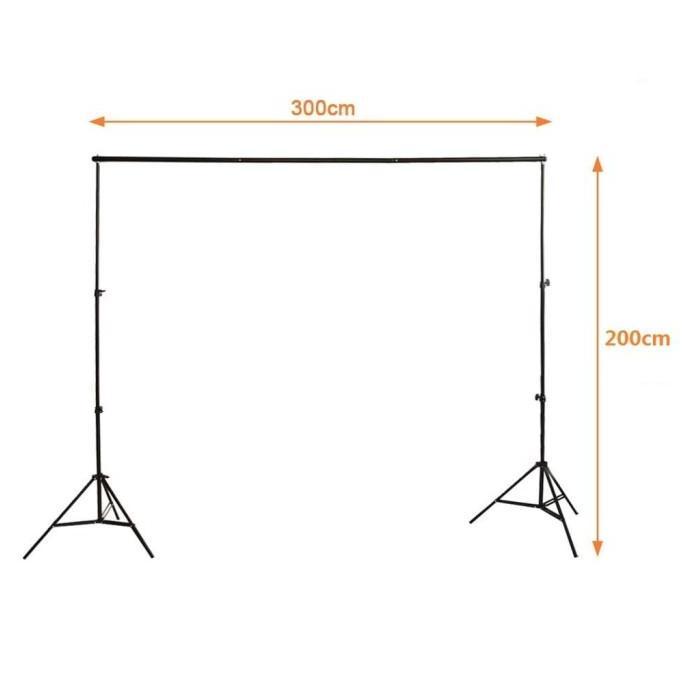 paket softbox boom arm stand background