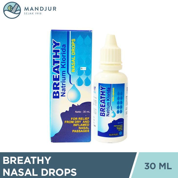 Breathy Nasal Drops 30 mL -  Obat Tetes Hidung Khusus Anak dan Bayi