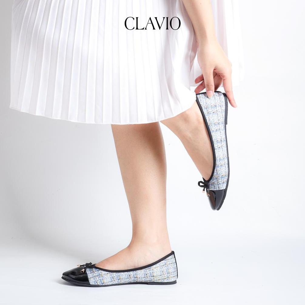 HEMAT CLAVIO CLARISSA SEPATU WANITA FLAT SHOES SUPER EMPUK