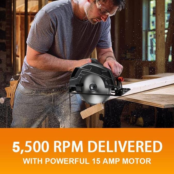 JLD Mesin Gergaji Bundar Sirkel MOD Jd1853 - Daya Listrik 900W GOL