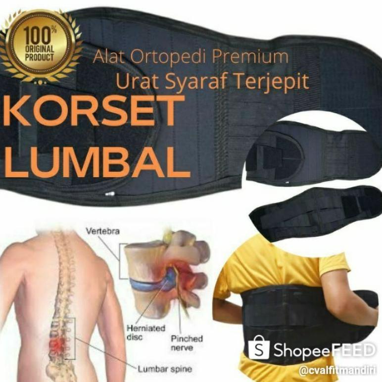 Korset Nyeri Pinggang / Korset Kesehatan / Korset Lso / Korset Hnp / Korset Lumbal / Korset Saraf Ke