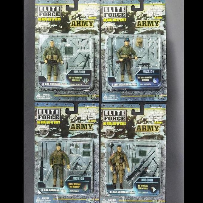 Miniature action figure skala 1/18 Elite Force : D-Day Normandy 1944 series KS