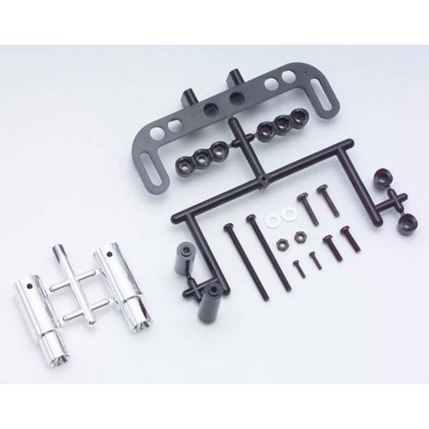 Yokomo Real Muffler Set - Silver (Sd-Acm)