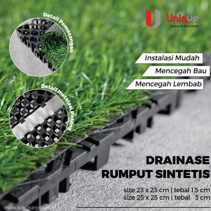 Drainase Alas Rumput Sintetis / Alas Rumput Palsu