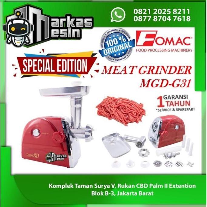 Meat Grinder Mesin Giling Daging/Penggiling Daging MGD-G31 FOMAC