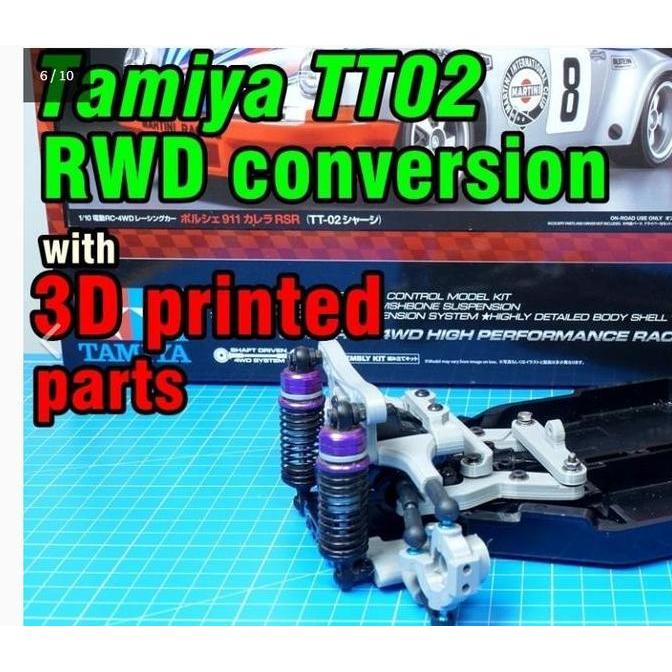 Tamiya Tt02 Rwd Drift Car Conversion Kit