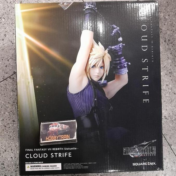 SQUARE ENIX FINAL FANTASY VII REBIRTH STATUETTE CLOUD STRIFE FIGURE