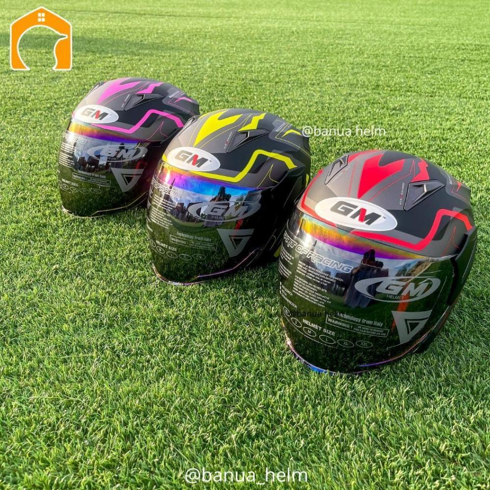HELM GM FIGHTER MOTIF / GM/ HELM STANDAR/ HELM MOTIF (Berat Hx 1KG)
