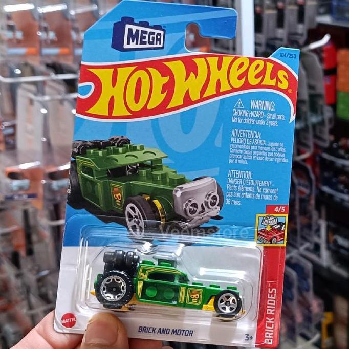 Hotwheels 1:64 Brick and Motor [Original Mattel] SNI