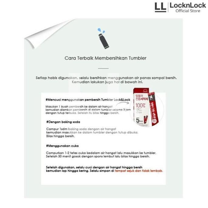 Lock n Lock - Termos Air Minum Mini - Mini Tumbler Hot & Cool - 200 ml