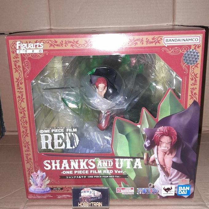 FIGUARTS ZERO EXTRA BATTLE SHANKS AND UTA ONE PIECE FILM RED