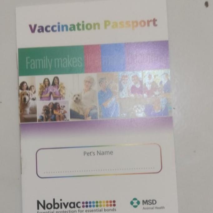 Buku Vaksin Anjing Kucing