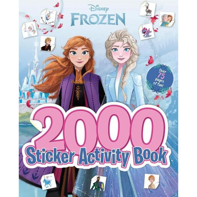 Kids Book Disney Frozen 2000 Sticker Activity and Coloring Book
