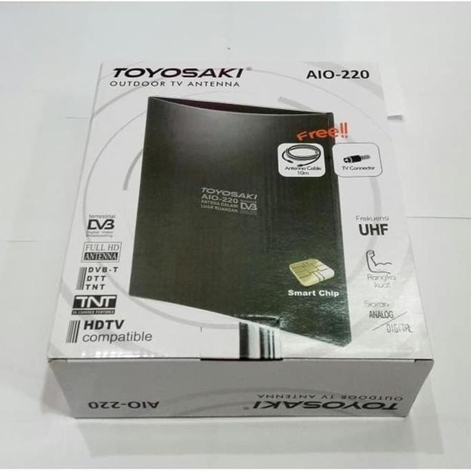 ANTENA TV DIGITAL TOYOSAKI AIO 220 ANTENA INDOOR