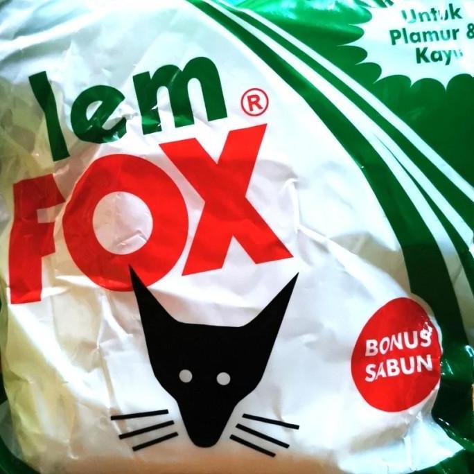 lem putih fox 800 gram kayu
