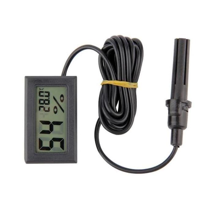 Thermometer Hygrometer Digital LCD With Probe Humidity Temperature
