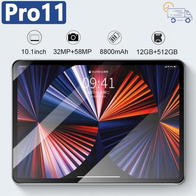 Tablet PC Asli ipad Pro11 Tab Baru 12GB + 512GB Tablet