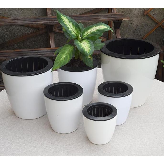 POT TANAMAN OTOMATIS / SELF WATERING POT / MXN / HIDROPONIK / S - 3XL