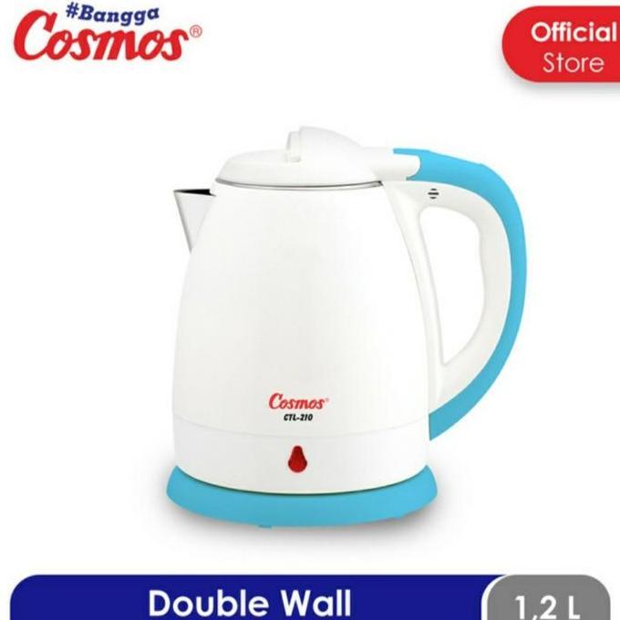 Teko Listrik Cosmos CTL 210 1,2L Electric Kettle Cosmos Pemanas Air