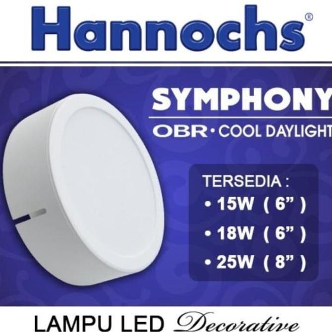Hannochs Downlight LED Symphony Outbow OBR 25 Watt - Putih