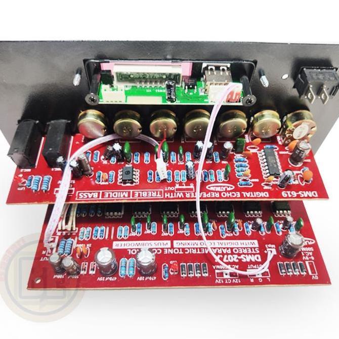 TONE CONTROL AKTIF DMS-207 MP3 BLUETOOTH TONE MIXING ACTIVE DMS 207.X
