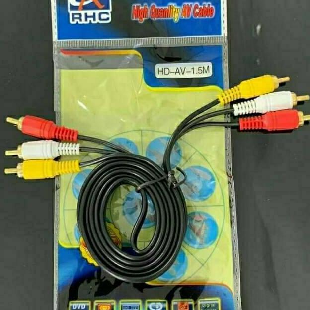 SAMBUNGAN HDMI DARI LAPTOP KE TV TABUNG/ HDMI2AV HDMI TO AV/ KABEL