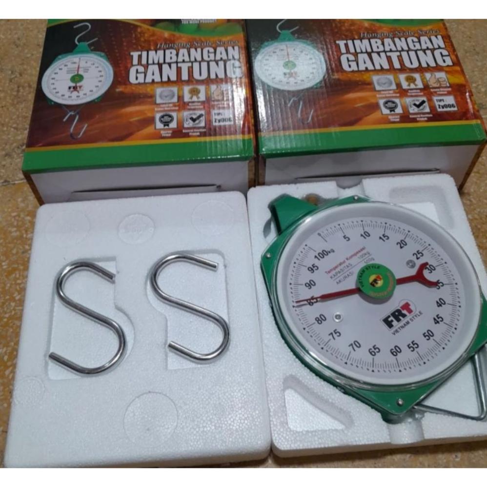 Kumo98 Timbangan Gantung 100kg FRT Timbangan Jarum 100kg Frt
