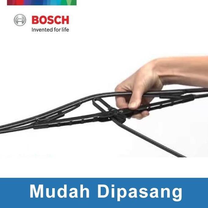 WIFER BOSCH ORIGINAL ETIOS VALCO - WIPER KARET KACA MOBIL DEPAN
