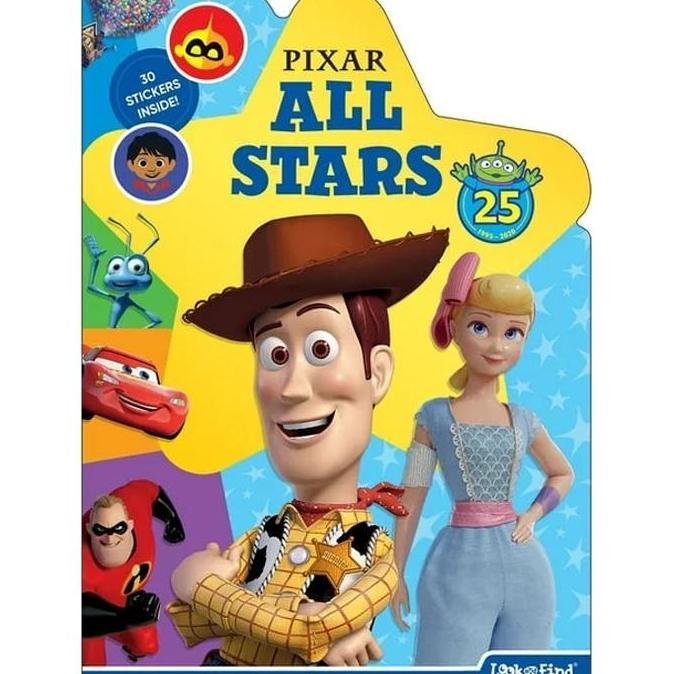 Pixar: All Stars Look and Find Activity Book
