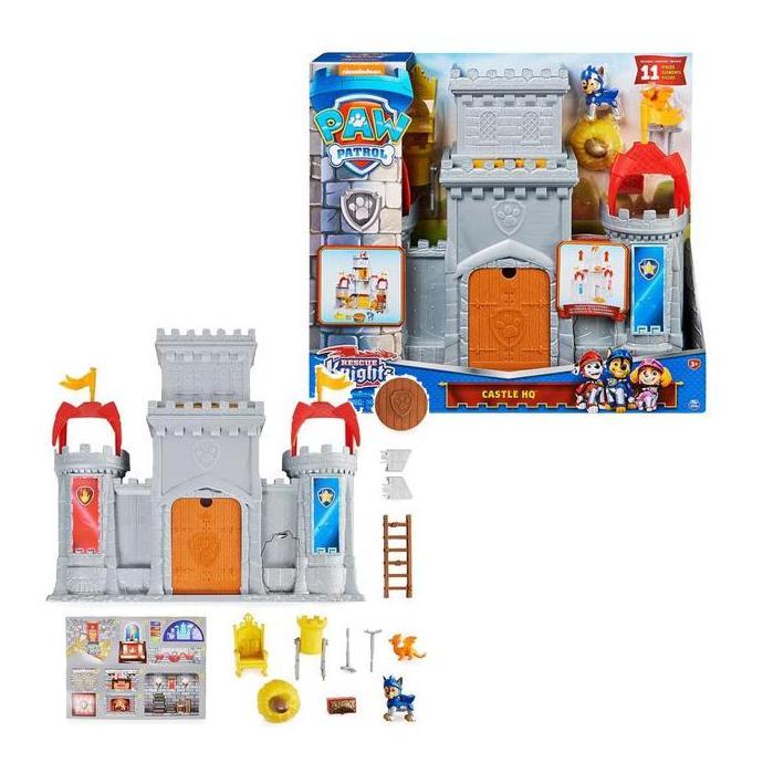 PAW Patrol Rescue Knights Castle HQ Playset Figure Set