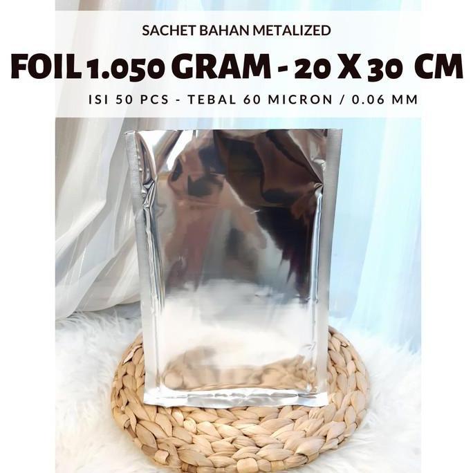 Aluminium Foil Untuk Kemasan Kopi - Plastik Semi Metalized 1 KG