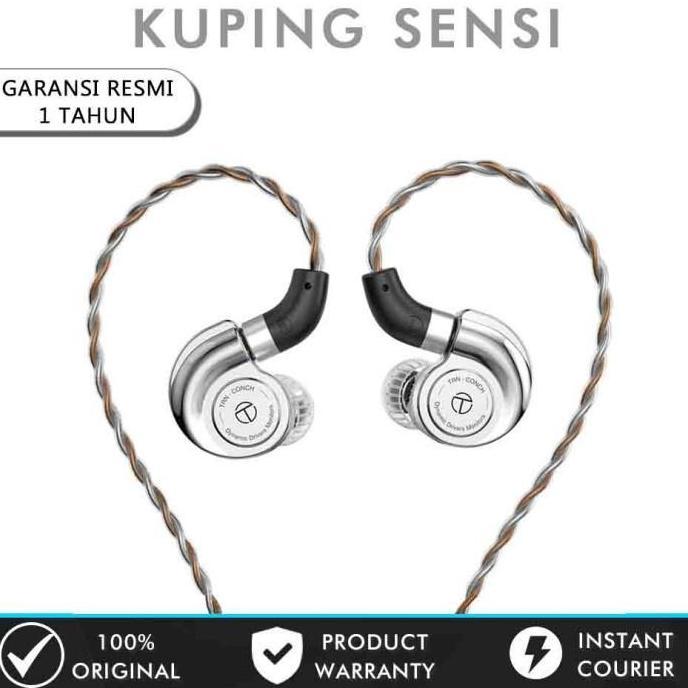 NEW TRN CONCH EARPHONE DLC DIAMOND DIAPHRAGM DYNAMIC IN-EAR MONITORS ORI