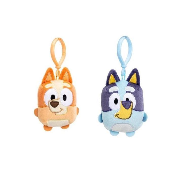 Bluey Mini Keychain Clip On Plush Bag Charm