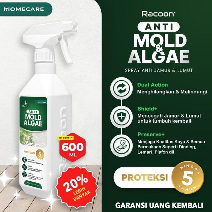 Anti Mold & Algae - Spray Anti Jamur & Lumut Dinding & Permukaan