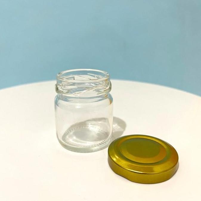 Jar Kaca Bulat 30ml / Mini Jar Kaca 30ml / Madu / Selai