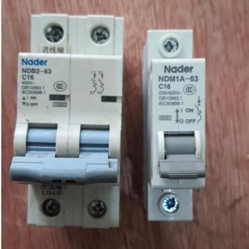 MCB DC 16 A 2 P Nader seken