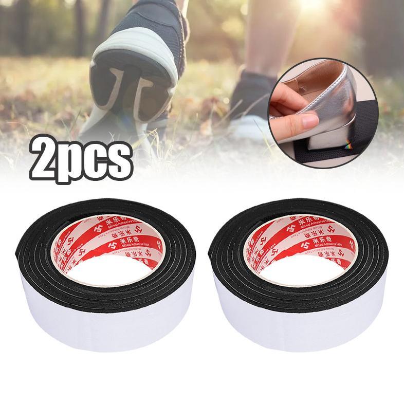 2M*10Cm Stiker Sol Sepatu Anti Selip Sol Tendon Tahan Aus Sepatu Kulit Hak Tinggi Perekat Diri Lemba
