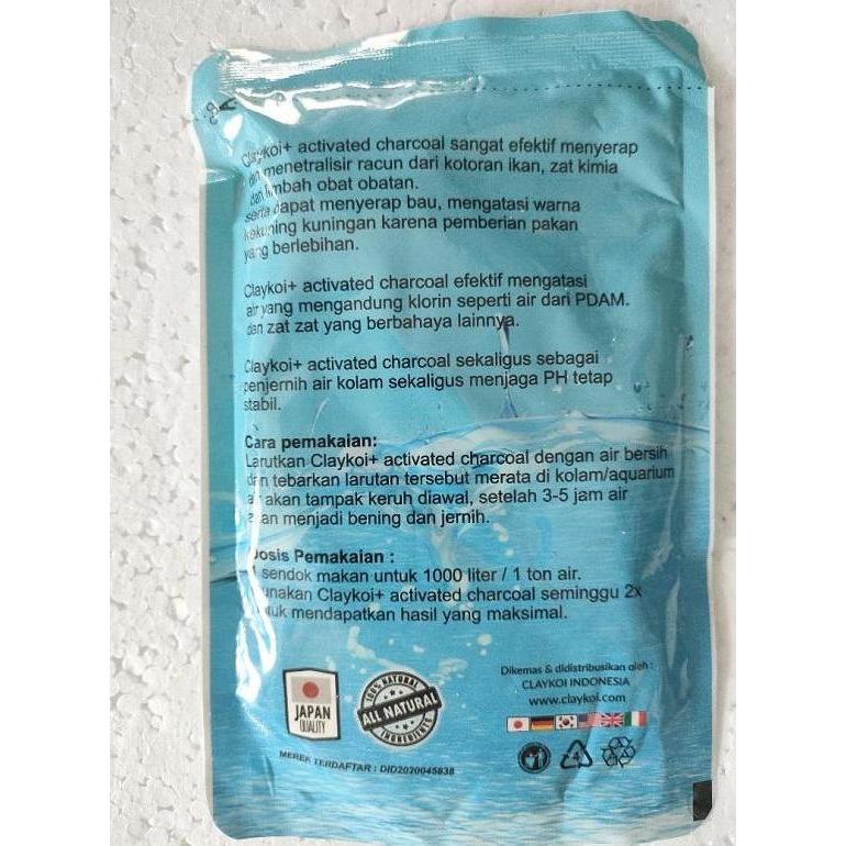 Yujitaro- Clay Koi Plus Bacteria Starter Penjernih Kolam Bakteri Starter Kolam