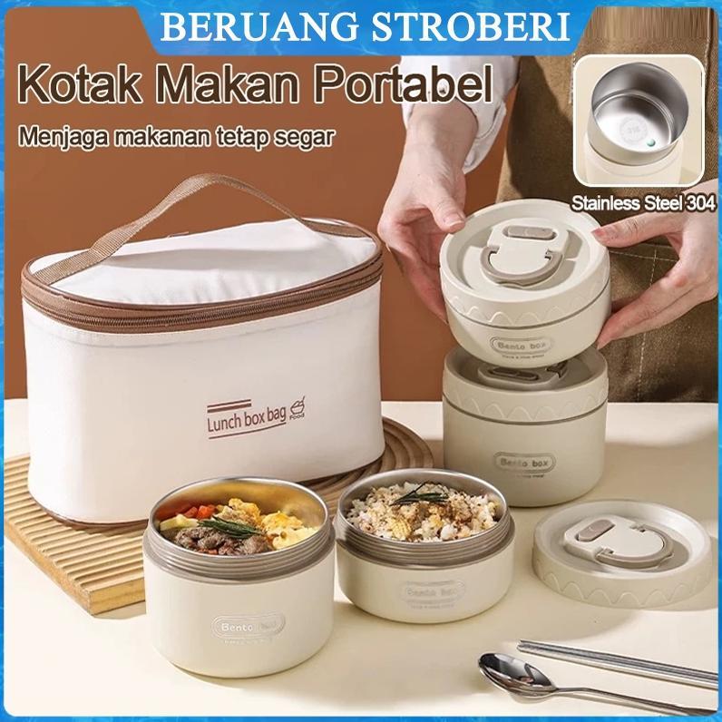 Lunch Box Set Rantang Stainless Steel 304 / Lunch Box Stainless