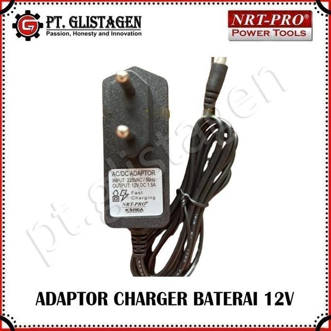 Powerx- Nrt-Pro Adaptor Charger Cas 20V 12V Untuk Mesin Bor Cordless Dc 340 Dc 343 Dc 330 Tipe Fast 