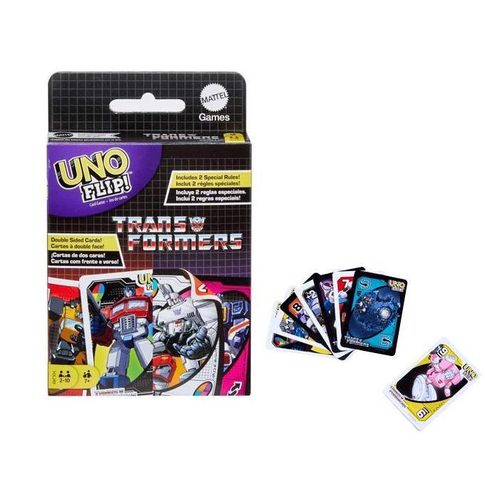 Kartu UNO Flip Transformers Theme Card Game