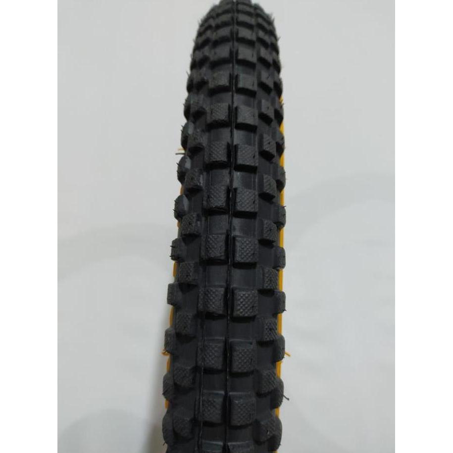 Swallow Ban luar 20 x 2.125 list kuning sepeda BMX