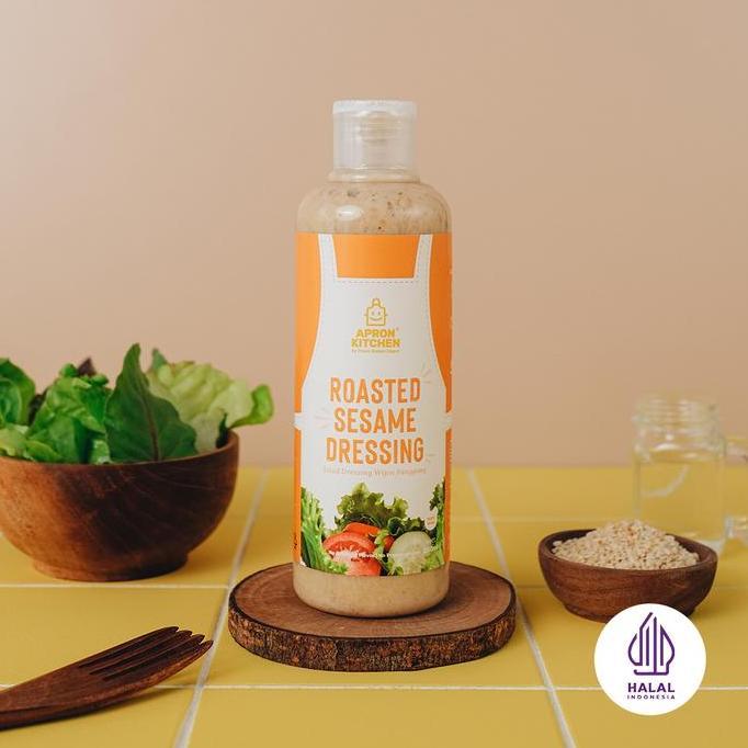 Master- Apron Kitchen Roasted Sesame Saus Dressing Salad Wijen Sangrai 250Ml Saos Salad