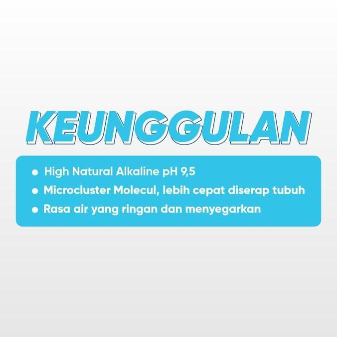 Trinken- Perfect Alkaline Water Ph 9.5 - Ukuran 1 Liter (1 Karton Isi 6 Botol ) Air Minum Perfect Mi