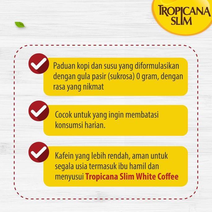 Trinken- Tropicana Slim White Coffee - Kopi Bebas Gula